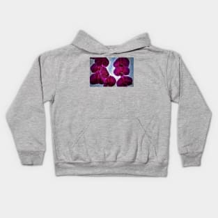 Back Lit Orchids Kids Hoodie